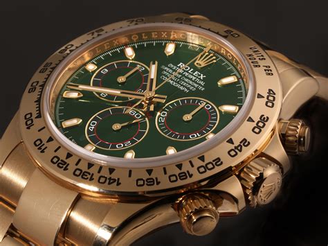 rolex daytona green face for sale|rolex daytona green dial price.